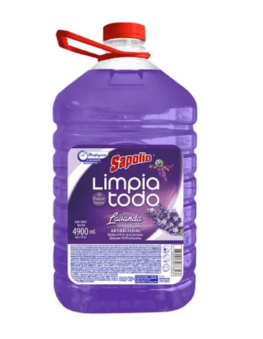 Limpiatodo SAPOLIO Lavanda-Coco-Floral-Bebé Botella 4.9L