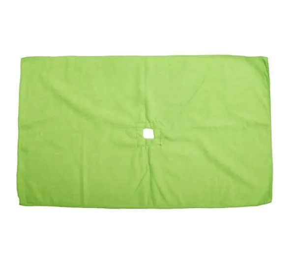 Trapeador de microfibra con hojal verde 45×72
